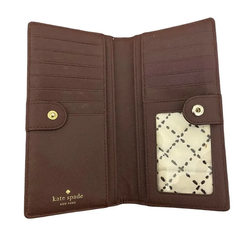 Kate Spade Laurel Way Stacy Saffiano Leather Wallet